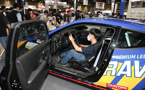 Auto Parts and Modified Vehicles Show in Seoul, South Korea