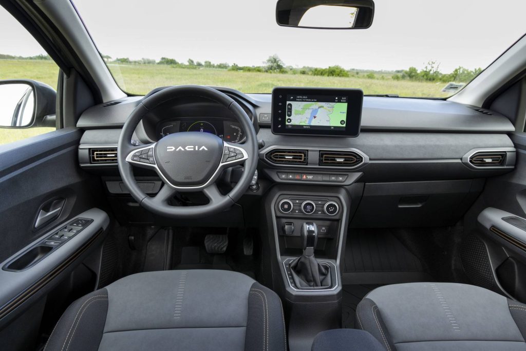 Dacia Jogger's cockpit