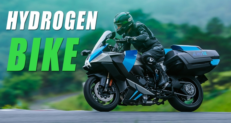 Kawasaki Showcases New Hydrogen-Powered Motorcycle