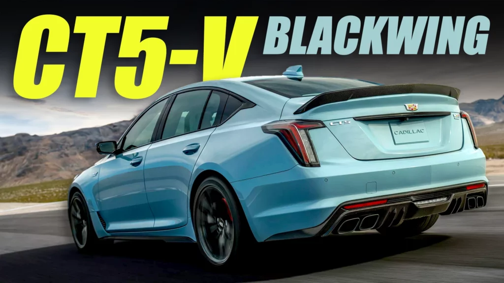 Cadillac CT5-V Blackwing enters full attack mode