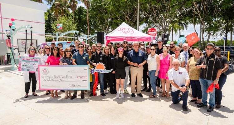 EL CAR WASH Donates $100,000 to Baptist Health Foundation -