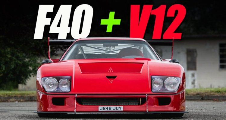 Ferrari's F40 didn't have a V12, but Simpson Racing's