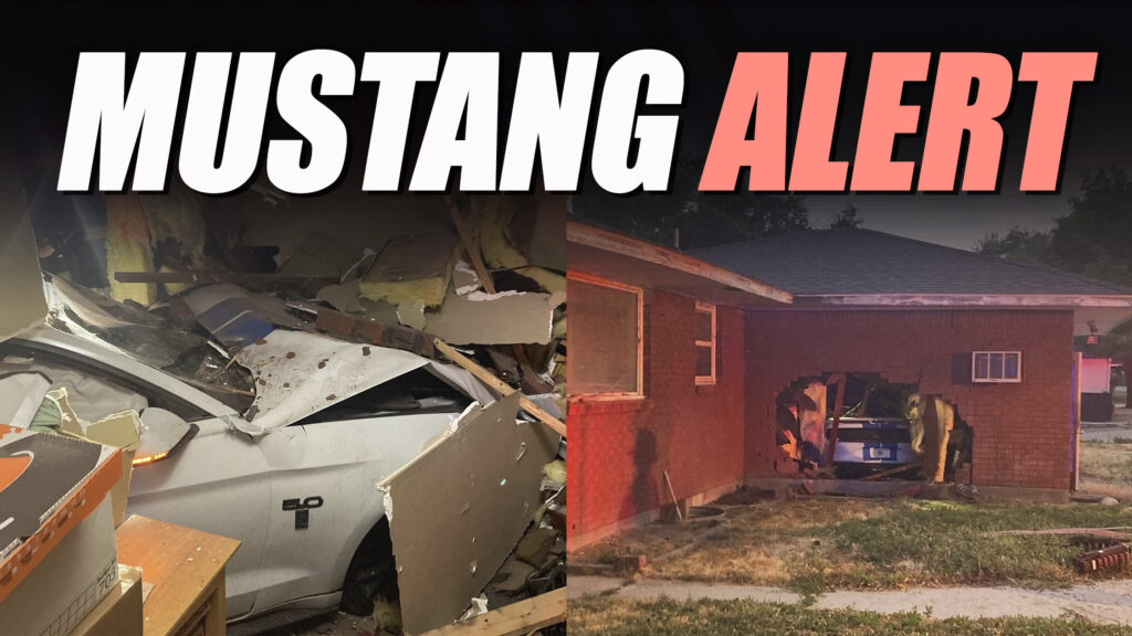  Ford Mustang owner turns Idaho home into drive-in restaurant