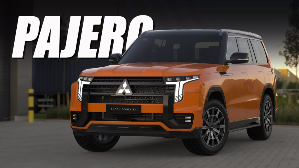 Next-generation Mitsubishi Pajero to adopt modern boxy looks