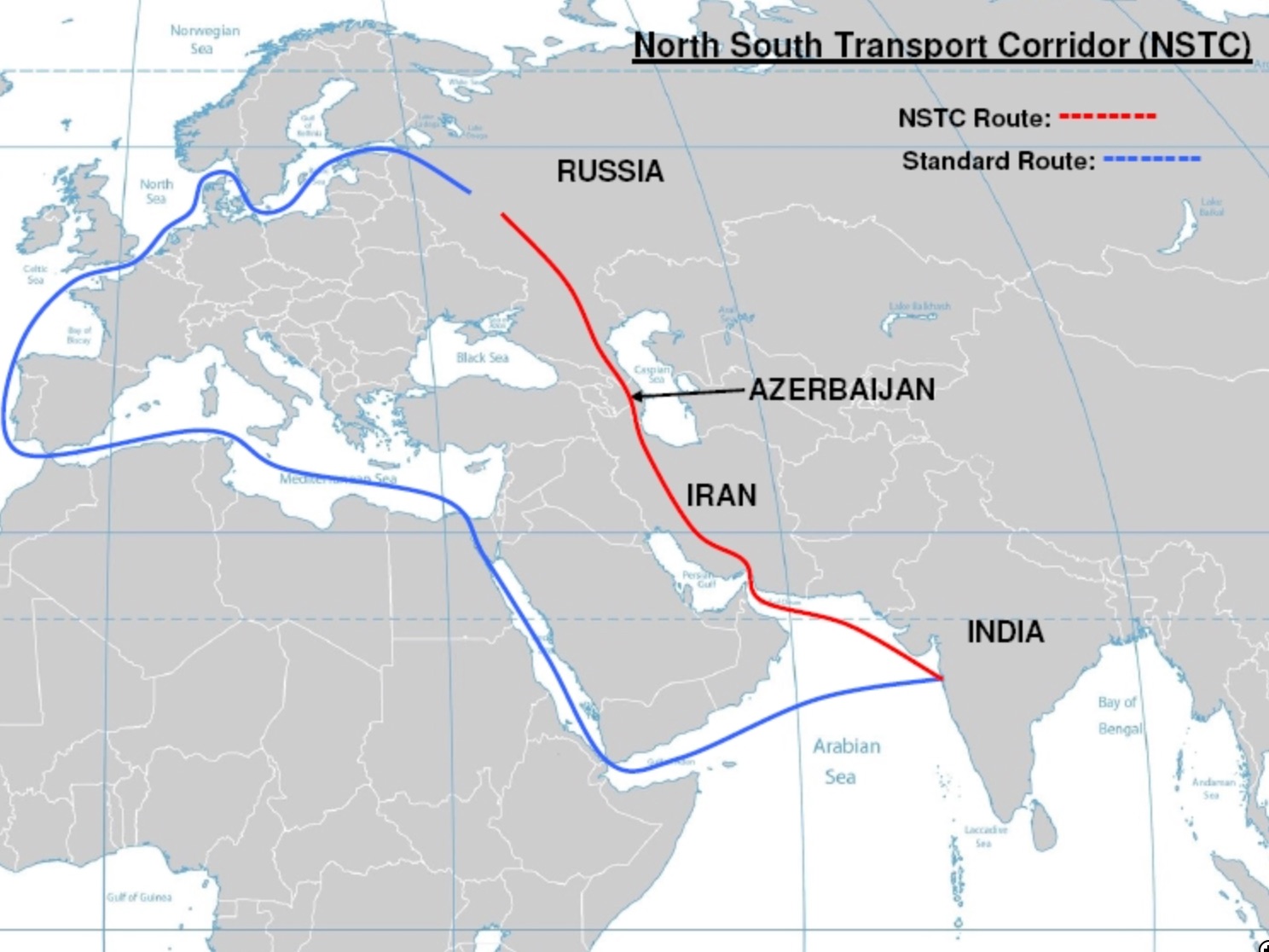 Import And Export Opportunities Along The International North-South Transport Corridor