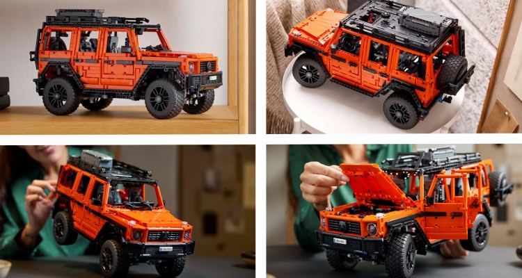 Lego Celebrates Mercedes G-Class 45Th Anniversary With 2,891 Piece Set