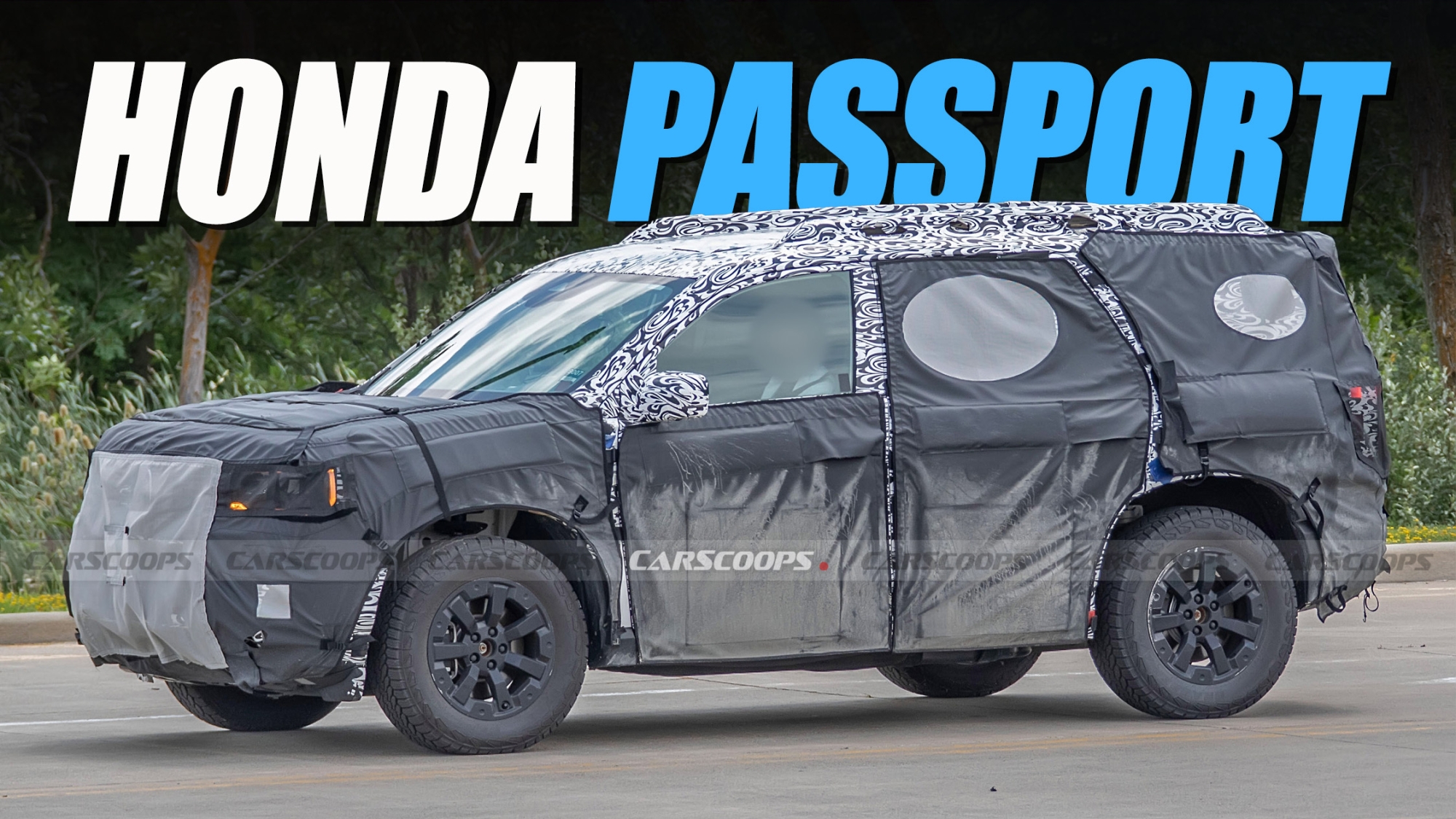 2026 Honda Passport Trailsport Looks Like A Proper Off-Roader In Latest Spy Shots