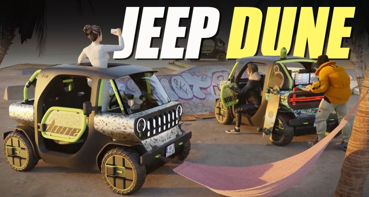 Tiny Jeep Dune Digital Concept Wants To Conquer Your Sidewalks