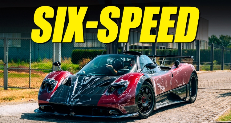 There’s A New One-Off Pagani Zonda, And Yes, It’s A Manual