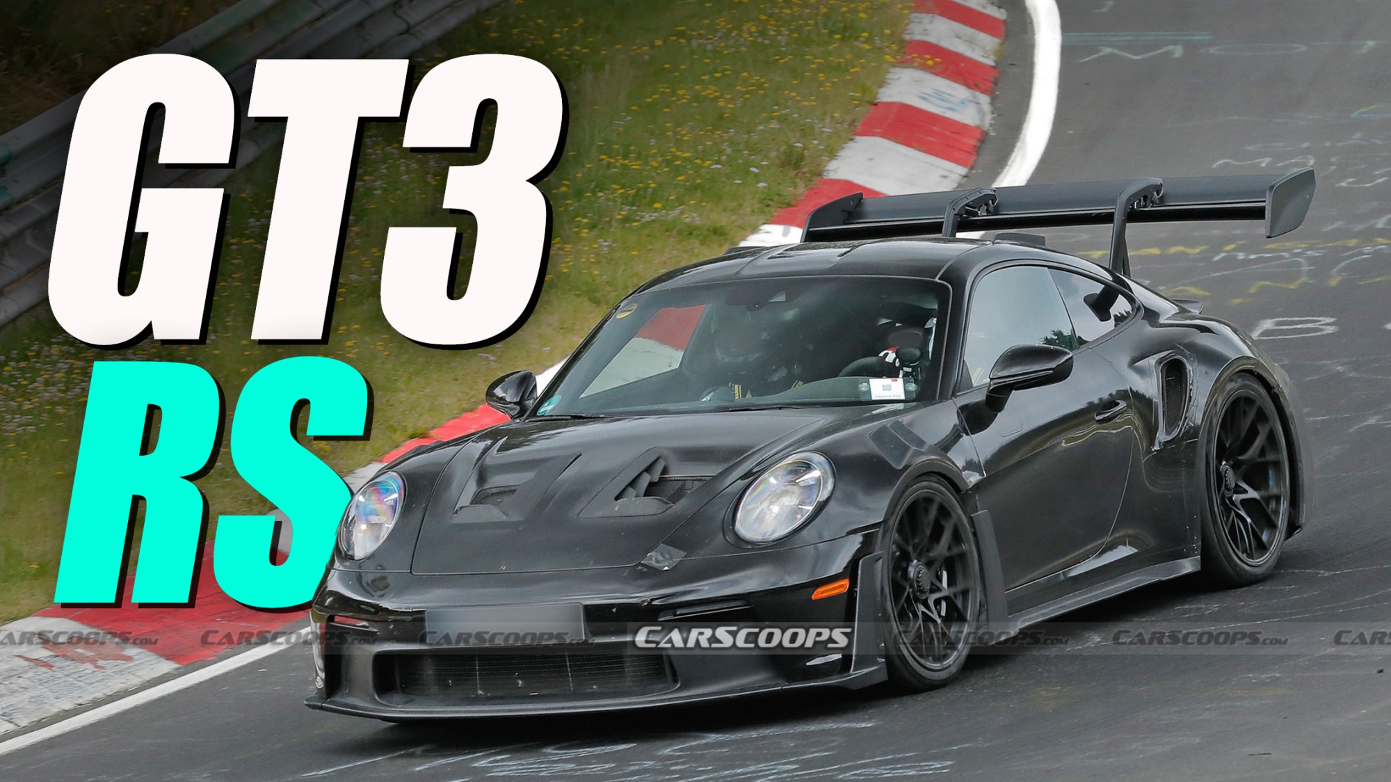 Facelifted Porsche 911 GT3 RS Steps Out For The First Time