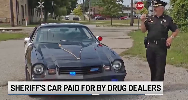 1981 Chevrolet Camaro Turned Into A Cop Car Using Drug Dealers’ Money