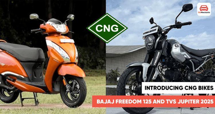 CNG two-wheeler