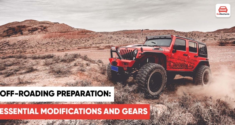 Prepared for off-road: a must