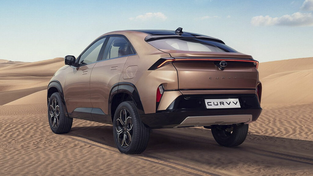  Tata Curvv SUV is redesigned as India's wild 4-door sports car