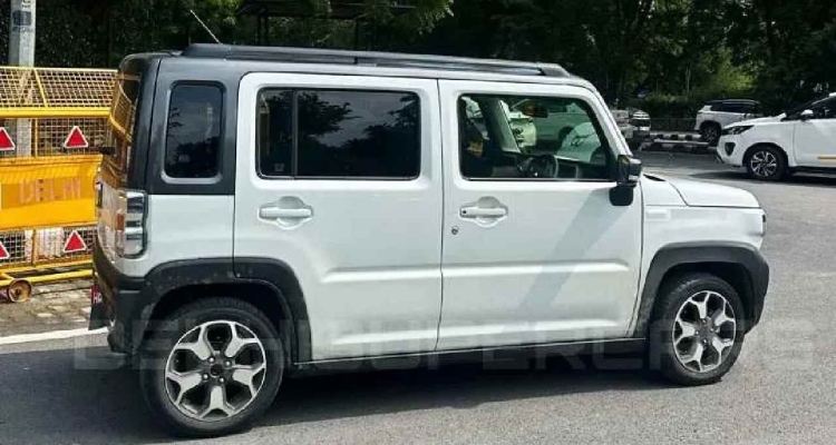 Suzuki Hustler Spied Testing