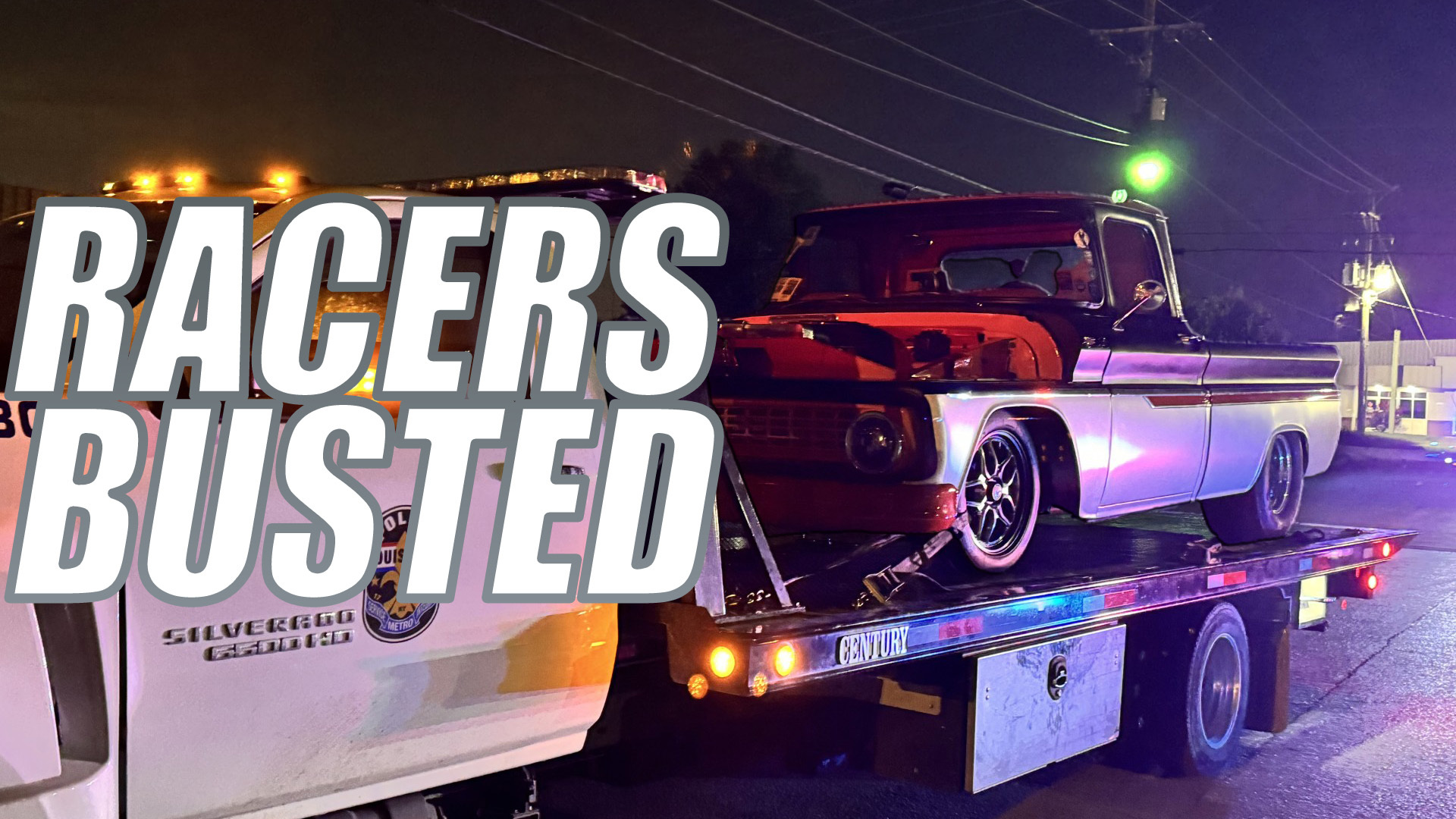 Louisville Police Nab Street Racers Including Muscle Cars And Classic Trucks