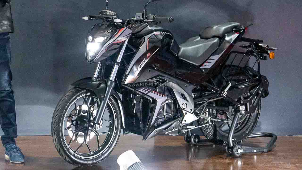 Updated Kratos R Electric Motorcycle