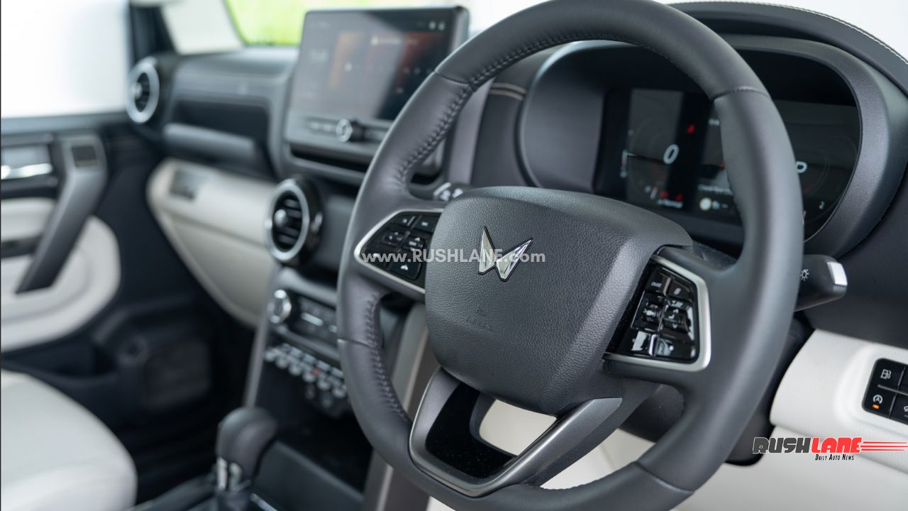 Mahindra Thar Roxx Instrument Panel