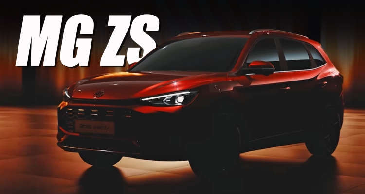 New MG ZS Teased With An Angry Face And A Powerful Hybrid Powertrain