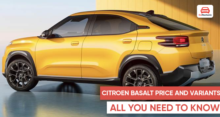 Citroen Basalt price list and model description