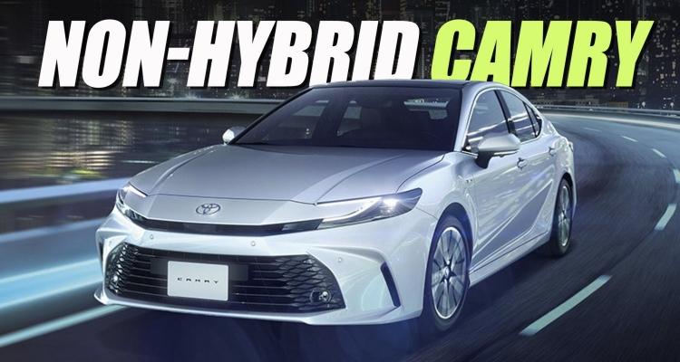 2025 Toyota Camry Goes Old School With Gas-Only Engine In Some Markets