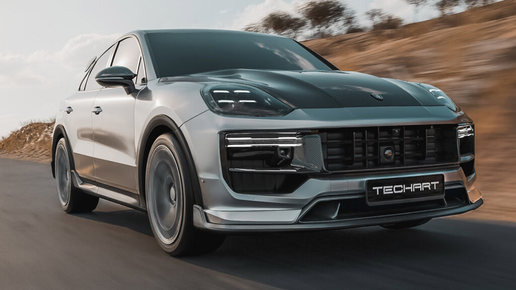  TechArt brings wild aerodynamics and power boost to Porsche's facelifted Cayenne S