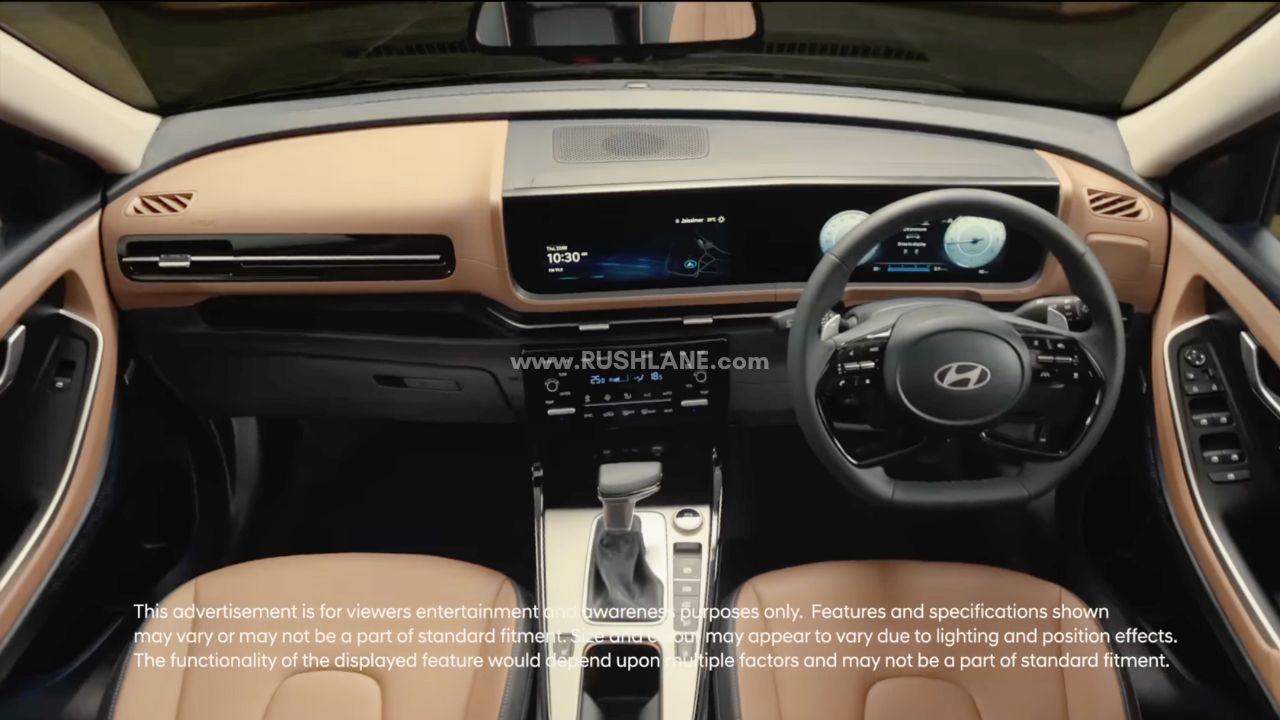 New Hyundai Alcazar interior