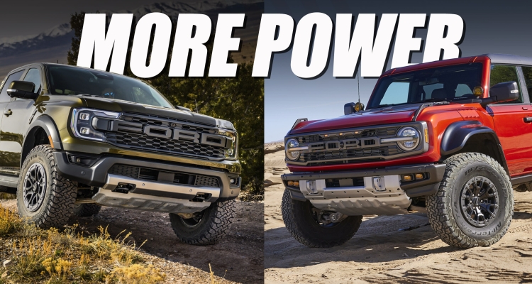 Ford’s $825 Power Boost Gives Ranger And Bronco Raptors 455 hp