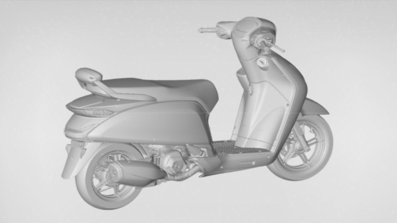 2025 Hero Destini 125 design patented in India images