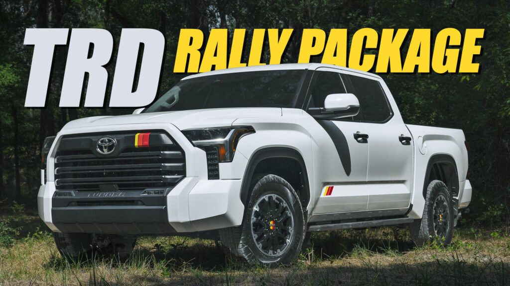  2025 Toyota Tundra gets Baja-style TRD rally kit and massaging seats