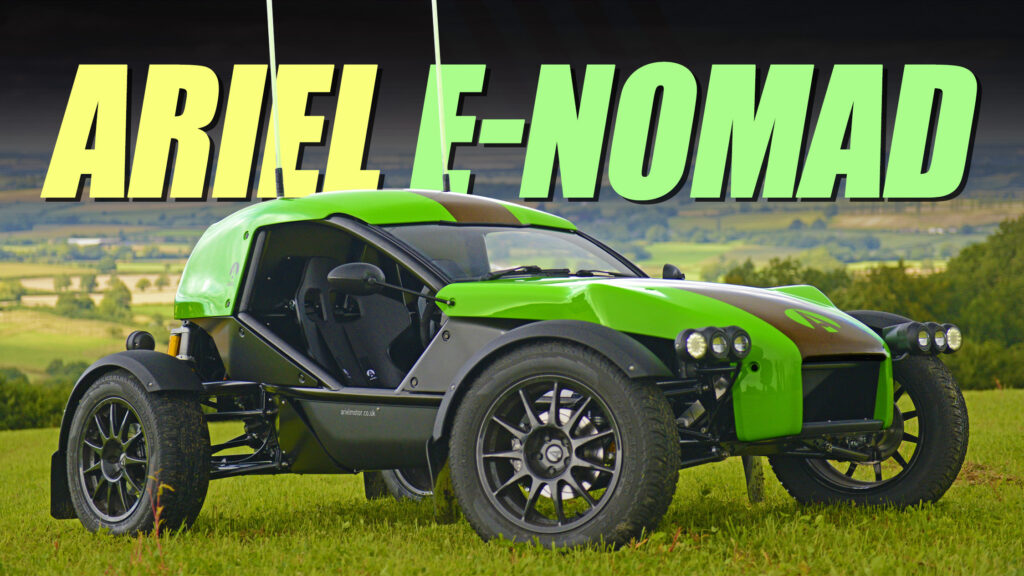  Ariel E-Nomad concept car previews electric cars coming in 2026