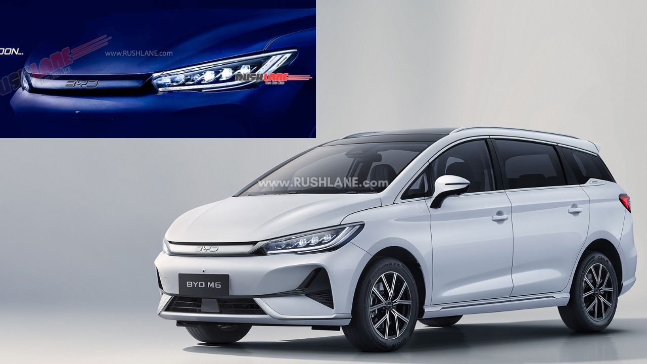 BYD M6 Electric MPV Teased