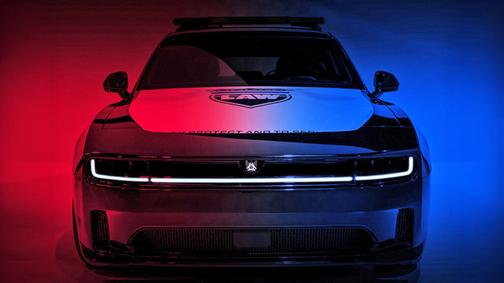  Dodge Charger EV Pursuit is ready to protect, serve and impress