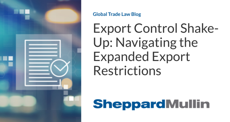 Export Control Reform: Responding To Expanded Exports