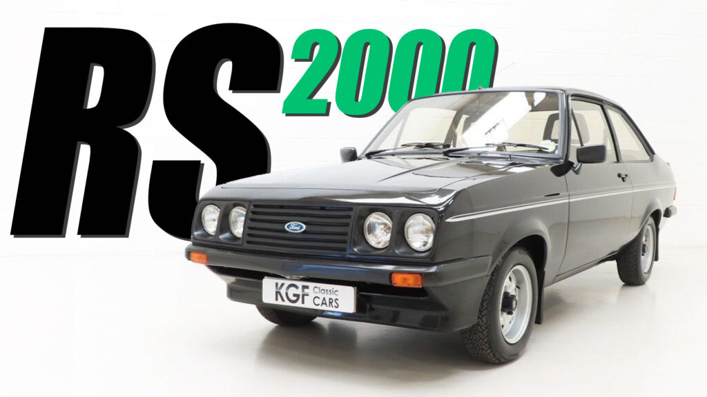  Ford Escort RS2000 with 17,000 miles locked away for 36 years due to fears of theft