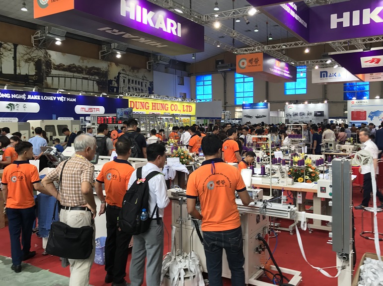 Textile And Garment Industry Fair In Hanoi, Vietnam