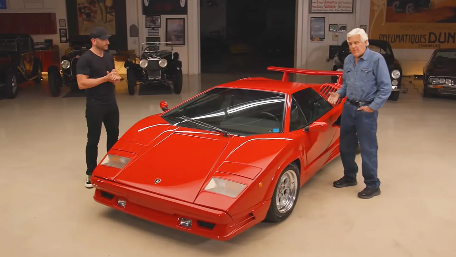 Lamborghini Countach 25th Anniversary Edition Visits Jay