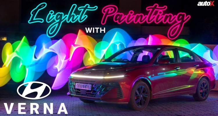 Light Painting Of Hyundai Verna: How To