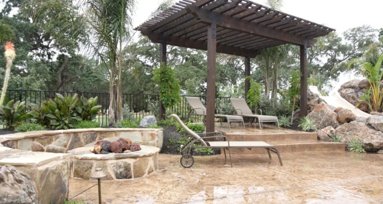 Outdoor Living Space In Mission Viejo, California