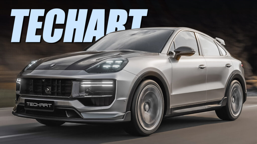  TechArt brings wild aerodynamics and power boost to Porsche's facelifted Cayenne S