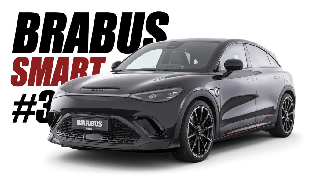  Smart #3 Brabus gets extra Brabus flair