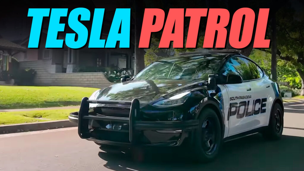  South Pasadena police now only drive Teslas