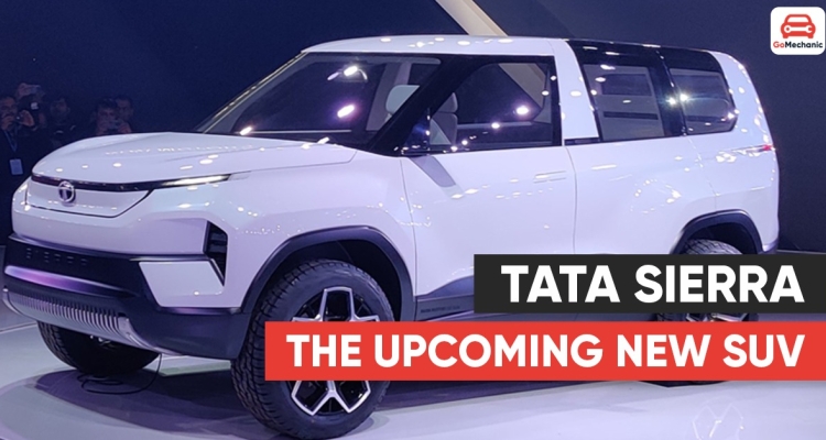 Tata Sierra Is Expected To Be Launched At Rs.