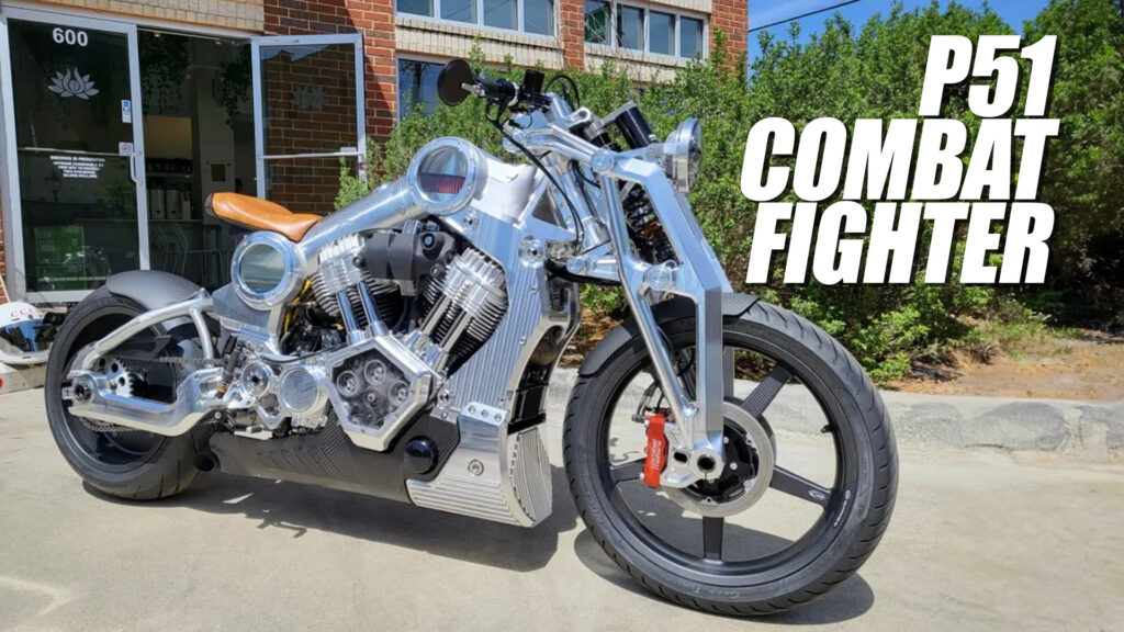  The Combat Motors P51 Motorcycle Is A Handcrafted Marvel