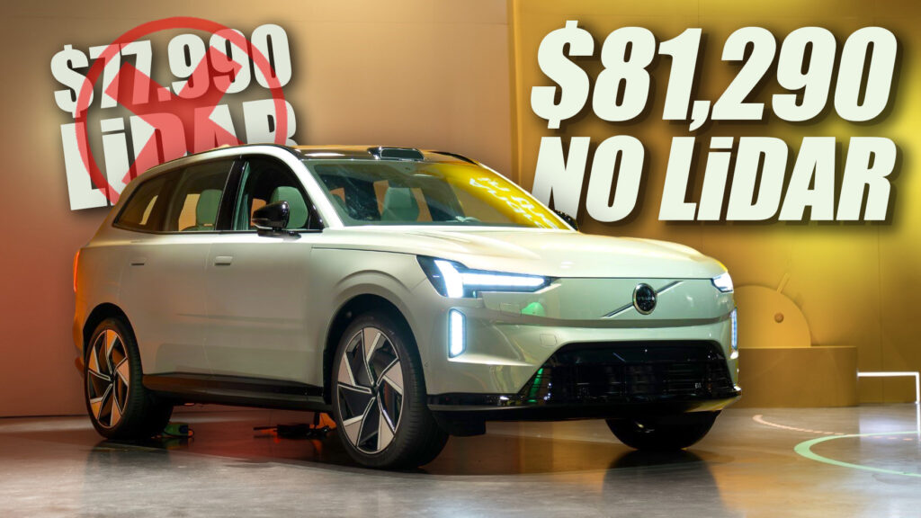  Volvo quietly raises EX90 prices, removes LiDAR, other tech