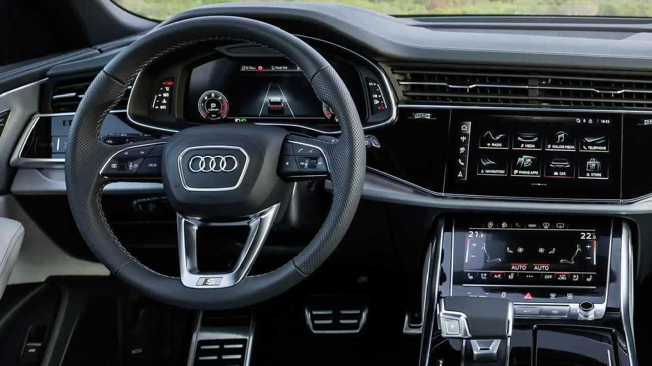 Audi Q8 facelift interior