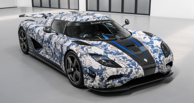 Bespoke Koenigsegg Agera In Floral Wrap Looks Surprisingly Good