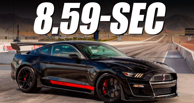 Shelby’s 1,300 HP GT500 Code Red Runs 1/4 Mile In Insane 8.59 Seconds