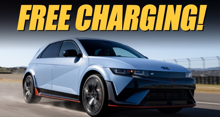 Hyundai Ioniq 5 N Owners Get Free Home Charger Or $450 Chargepoint Credit