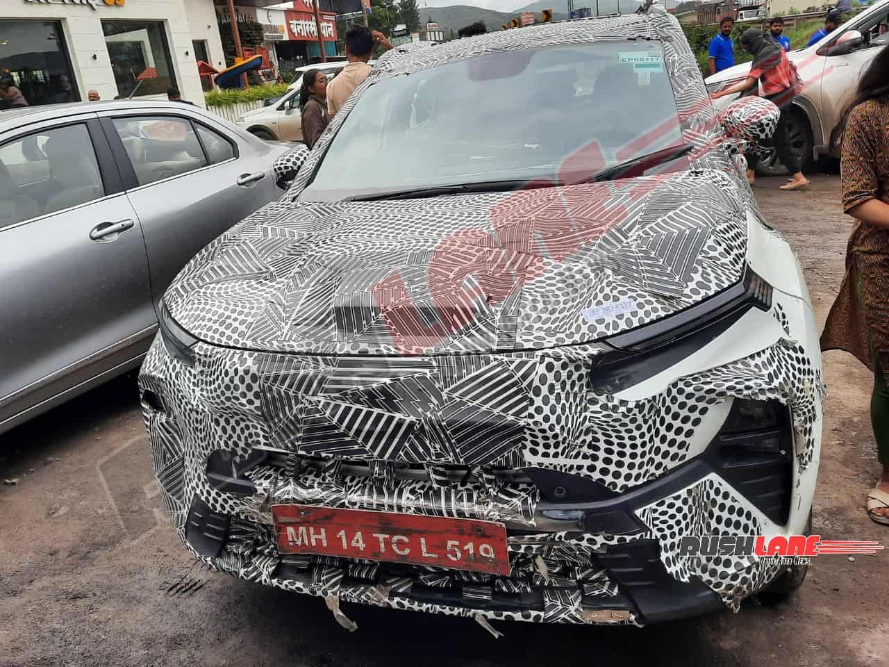 Tata Nexon CNG spy photos